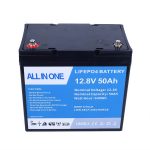 12.8V 50Ah Pin Lithium Ion có thể sạc lại Pin Lifepo4 Pin Lithium-Ion