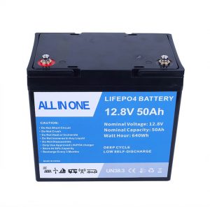 12.8V 50Ah Pin Lithium Ion có thể sạc lại Pin Lifepo4 Pin Lithium-Ion