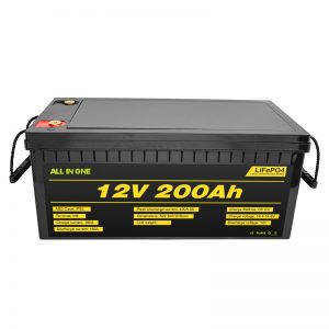 Xe ô tô điện có thể tùy chỉnh 12V Pin Lifepo4 12,8v 200ah với 2000 vòng đời Pin lifepo4