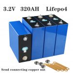 3.2V CATL A Chu kỳ sâu cấp 6000 lần Tế bào Lifepo4 Hệ thống lưu trữ năng lượng mặt trời 320ah 310AH