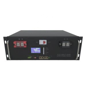 6000 Chu kỳ 48V 100Ah 5Kwh RS48 LiFePo4 Pin năng lượng mặt trời với tủ 5U