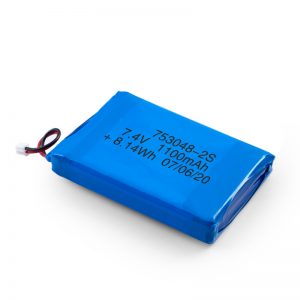 Pin sạc LiPO 753048 3.7V 1100mAh / 7.4V 1100mAH / 3.7V 2200mAH