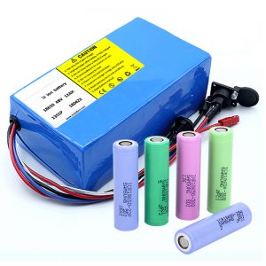 Pin Lithium 18650 48V 12AH 48V 500W Pin xe đạp điện với BMS